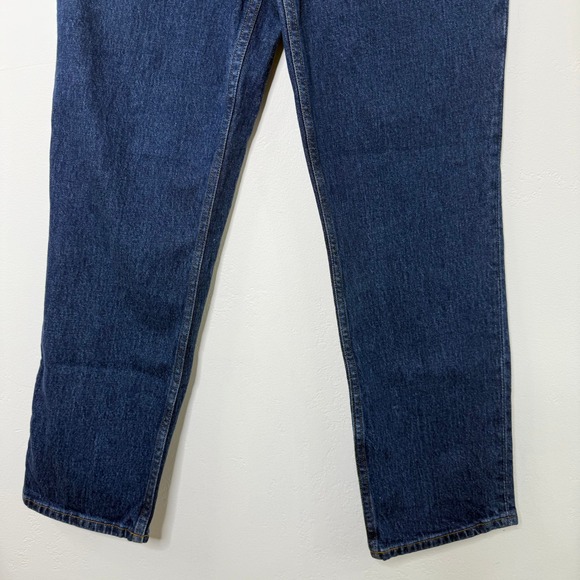 NWT Abercrombie 90s Straight Ultra High Rise Jeans 27 Short Dark Wash Denim - Picture 8 of 13